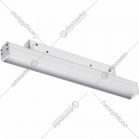 Трековый светильник «Novotech» Flum, Shino NT20 045, 358409, белый