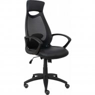 Компьютерное кресло «AksHome» Polaris, экокожа/сетка, черный