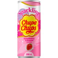 Напиток газированный «Chupa Chups» клубника крем, 250 мл