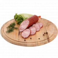 Колбаса варено-копченая «Банкетная» салями, 1 кг, фасовка 0.4 - 0.5 кг