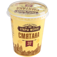 

Сметана "СТАРЫ МЕНСК" (20%,стакан) 400г