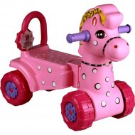 Каталка детская «Альтернатива» Лошадка, М3896, розовый