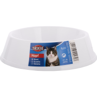 

Миска"TRIXIE"(12см,0.2л,пласт.легк)белый