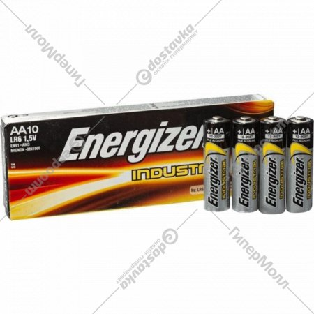 Батарейки «Energizer» Industrial АА, 10 шт