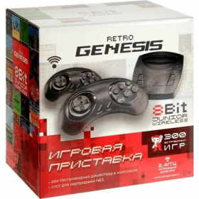 Иг­ро­вая при­став­ка «Retro Genesis» 8 Bit Junior Wireless + 300 игр, ConSkDn85