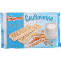 

ВАФЛИ СЛИВОЧНЫЕ ТОП (флоу-пак, 216г)