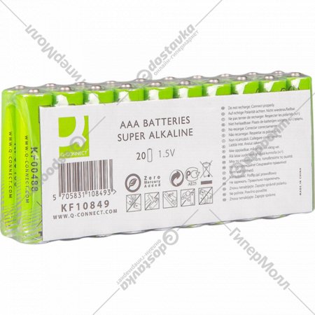 Батарейки «Q-Connect» 1.5 V ААА, KF10849, 20 шт