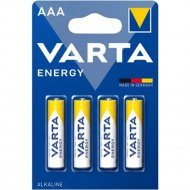 Батарейки «Varta» Energy ААА, 04103213414, 4 шт