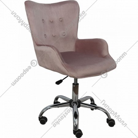 Компьютерное кресло «AksHome» Royal, велюр/замша, светло-серый/черный