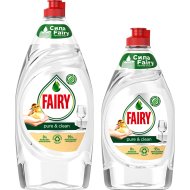 Средство для мытья посуды Fairy Pure & Clean, 900+450 мл