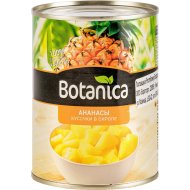 Ананасы консервированные «Botanica» кусочки в сиропе, 580 мл