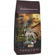 Корм для собак «Landor» взрослых, крупных пород, ягненок/рис, 7843312, 3 кг