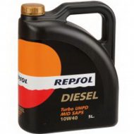 Масло моторное «Repsol» Diesel Turbo UHPD Mid Saps 10W40, 5 л