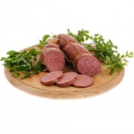 Колбаса варено-копченая «Сервелат Финский особый» салями, 1 кг, фасовка 0.7 - 0.8 кг