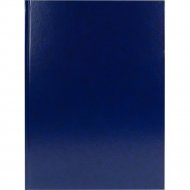Ежедневник «Проф-Пресс» 136-1521, недатированный А4, бумвинил, синий, 136 л