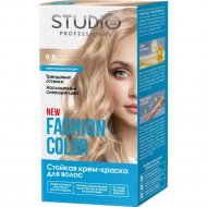 Крем-краска для волос «Studio Professional» Fashion Color, тон 9.8 блондин жемчужный, 115 мл