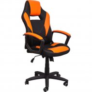 Компьютерное кресло «AksHome» Tiger, черный/оранжевый