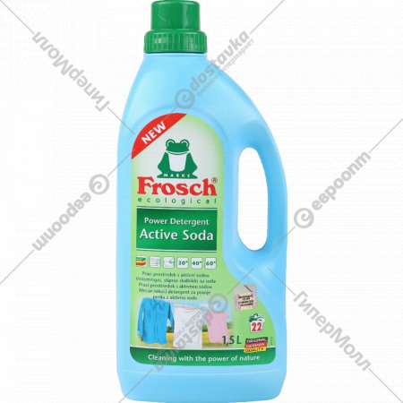 Гель для стирки «Frosch» Active Soda, 1.5 л