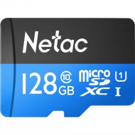Карта памяти «Netac» MicroSDXC 128GB Class 10 UHS-I P500 Standard, NT02P500STN-128G-S