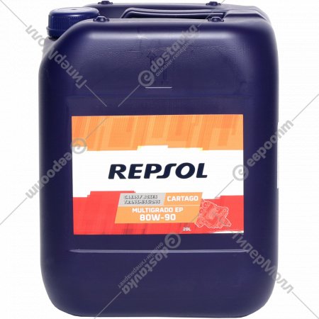Масло трансмиссионное «Repsol» Cartago Multigrado EP 80W90, 20 л