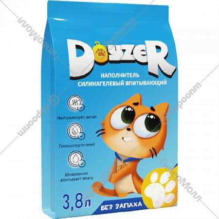 Наполнитель для туалета «Doyzer» без запаха, 1.6 кг