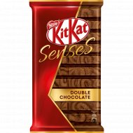 Шоколад «KitKat» Senses, молочный и темный, c хрустящей вафлей, 112 г