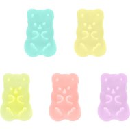 Набор ластиков «Meshu» Candy Bear, 20х15х9 мм, 5 шт