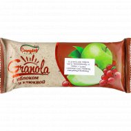 Батончик-мюсли «Granola» с яблоком и клюквой, 50 г.