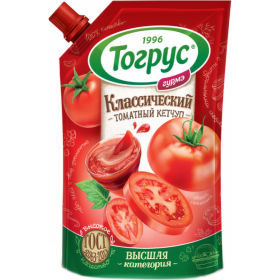 Кетчуп «То­грус Гурмэ» клас­си­че­ский то­мат­ный, 250 г