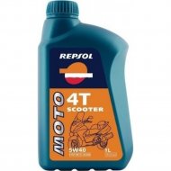 Масло моторное «Repsol» Moto Scooter 4T 5W40, 1 л