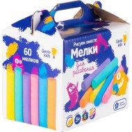Мелки для рисования «Genio kids» MLM60, 60 штук