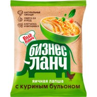 Лапша«БИЗНЕС ЛАНЧ»(яич,курин.бульон)45г