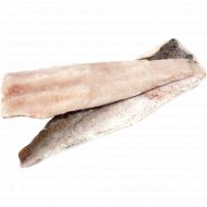 Филе хека «РыбаХит» на коже, мороженое, 950 г, фасовка 0.7 - 0.9 кг