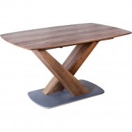 Обеденный стол «AksHome» Adagio, лесной орех/лесной орех