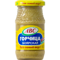 

Горчица "ABC" боярская,180г