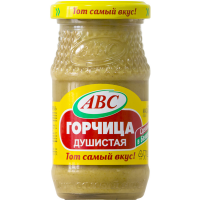 

Горчица "ABC" душистая,180г