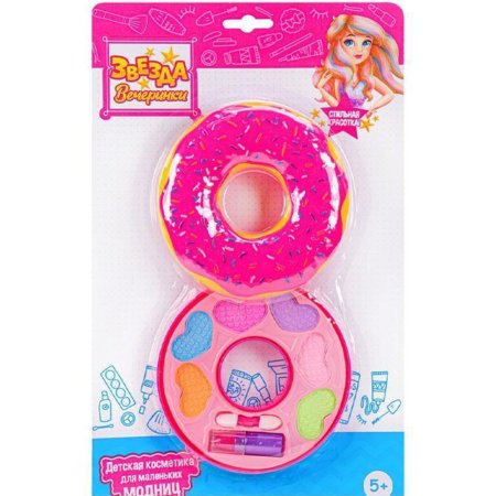 Набор детской косметики «Звезда вечеринки» Пончик, КС-4775