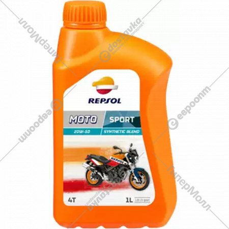 Масло моторное «Repsol» Moto Sport 4T 20W50, 1 л