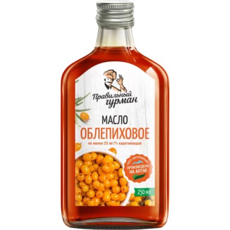 Масло облепиховое Правильный гурман 250 мл
