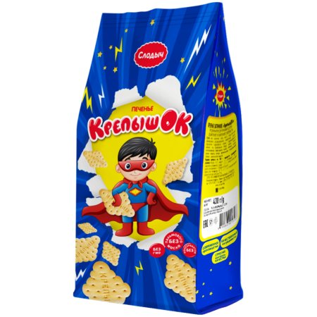 Печенье затяжное «Крепышок» 430 г