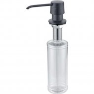 Дозатор для жидкого мыла «Zorg Sanitary» ZR-20 G-BL-ST, granit/черный металл