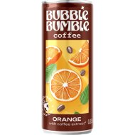 Напиток газированный Bubble Bumble Coffee orange, с соком 0.33 л