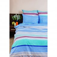 Комплект постельного белья «Ночь Нежна» Стиль, евро 70х70, голубой
