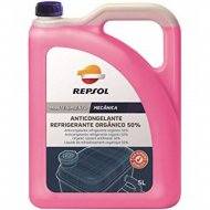 Антифриз «Repsol» Refrigerante Organico 50%, красный, 5 л