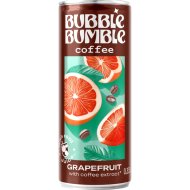Напиток газированный Bubble Bumble Coffee grapefruit, с соком, 0.33л