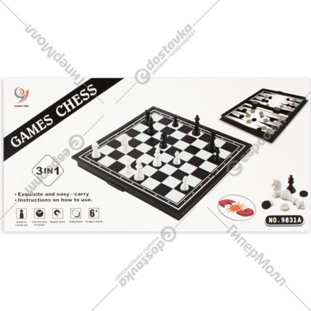 Настольная игра «Darvish» Шахматы, шашки, нарды, SR-T-999
