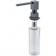 Дозатор для жидкого мыла «Zorg Sanitary» ZR-22 BL-ST, черный металл