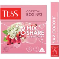 Чай «TESS» с ароматом бузины, 20х1.5 г