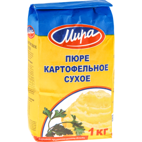 Картофельное пюре «Мира» быстрого приготовления, 1 кг
