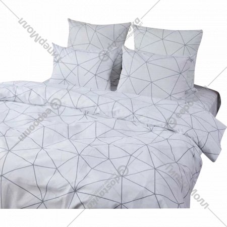 Комплект постельного белья «Ночь Нежна» Грань, двуспальный, 70х70 см